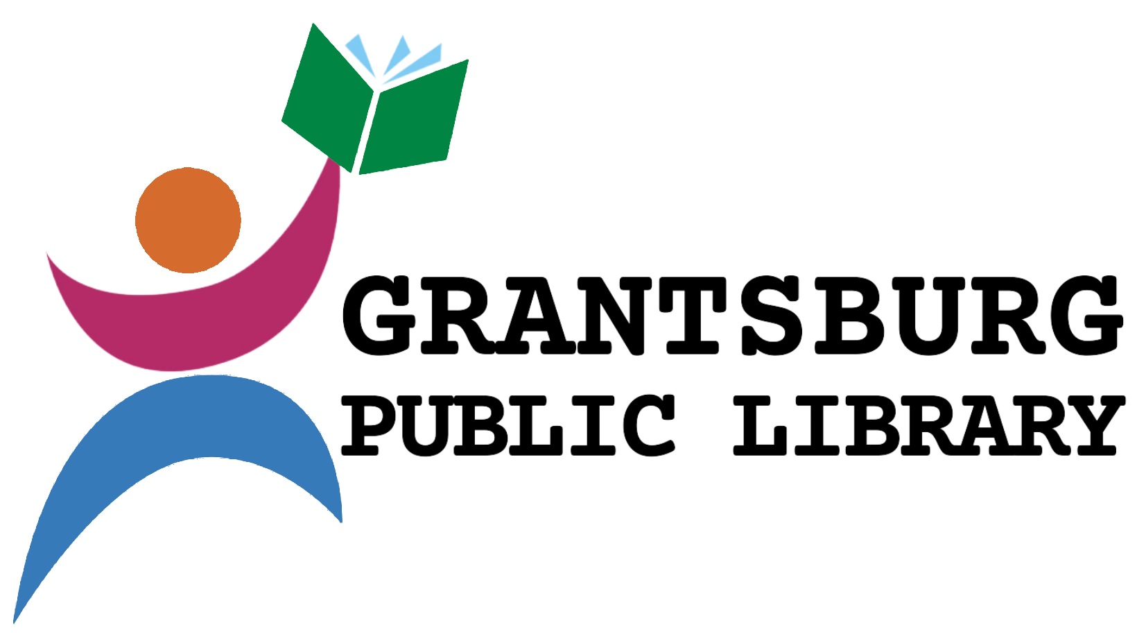Grantsburg Library Full Logo