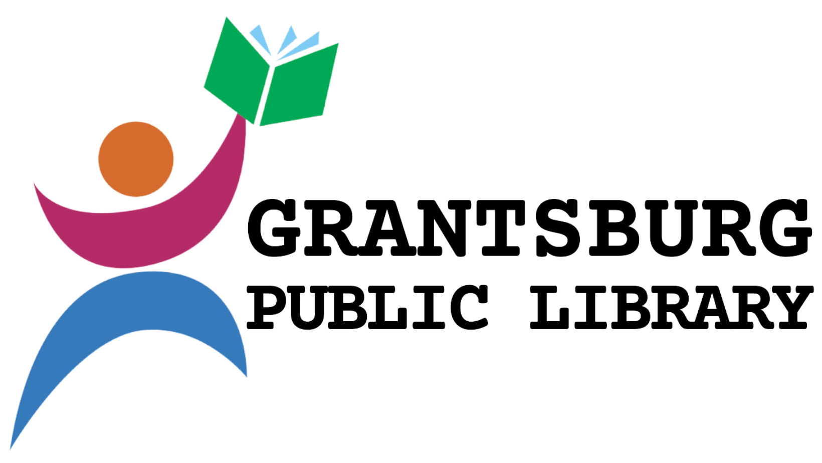 Grantsburg Library Full logo