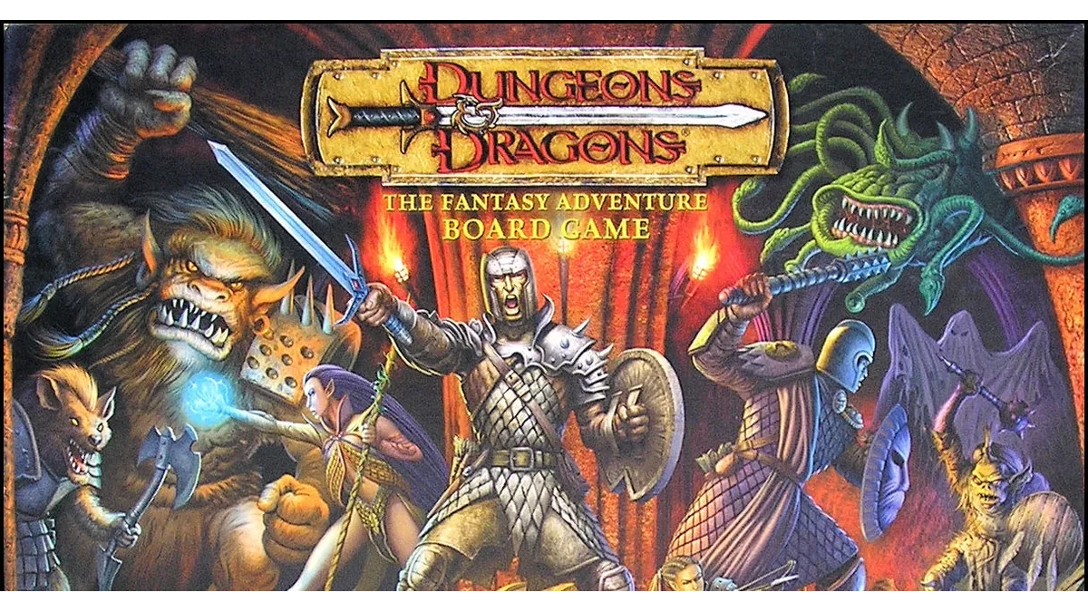 Dungeons and Dragons Board game cover